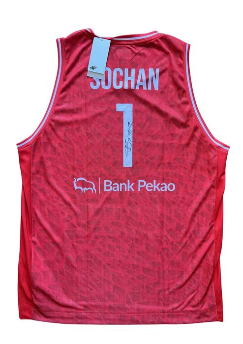 Jeremy Sochan San Antonio Spurs NBA koszulka z autografem + certyfikat