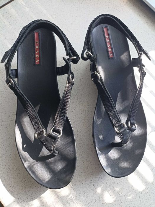 Prada босоножки на платформе оригинал