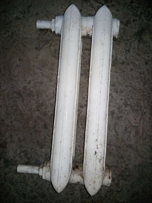 чугунные радиаторы (батареи) отопления советского образца 2 секции