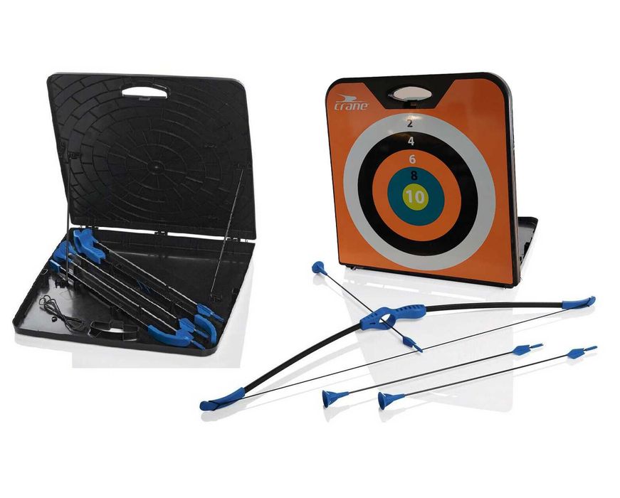 Łuk 2 strzały tarcza etui zestaw mocy kompozyt Demo