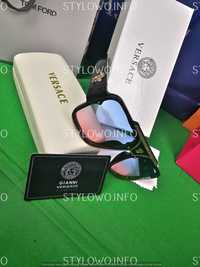 Okulary zestaw komplet meskie damskie unisex Versace Premium