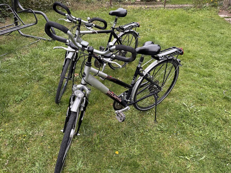 Rower miejski Atlanta - komplet 2 rowery damski i męski