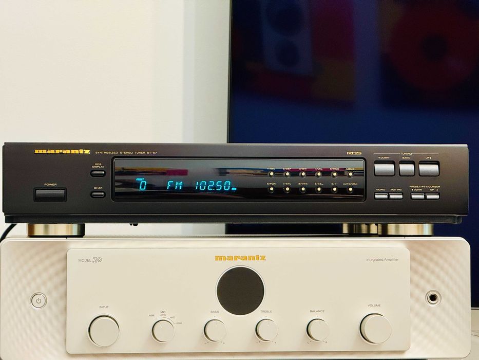 ‼️Скидка на Halloween‼️ Marantz ST-57: тюнер с RDS и металлом внутри