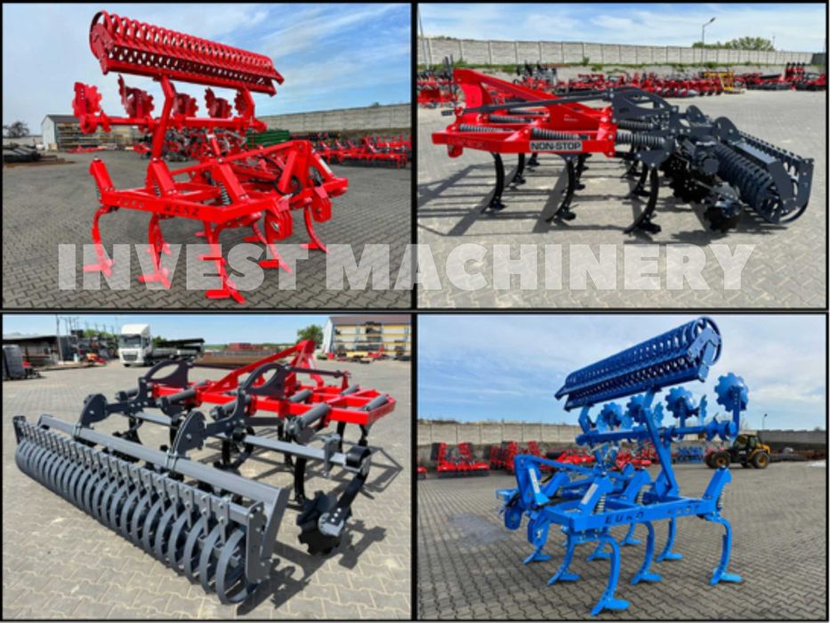 agregat bezorkowy/BEZORKOWIEC *agregat podorywkowy/ścierniskowy/gruber