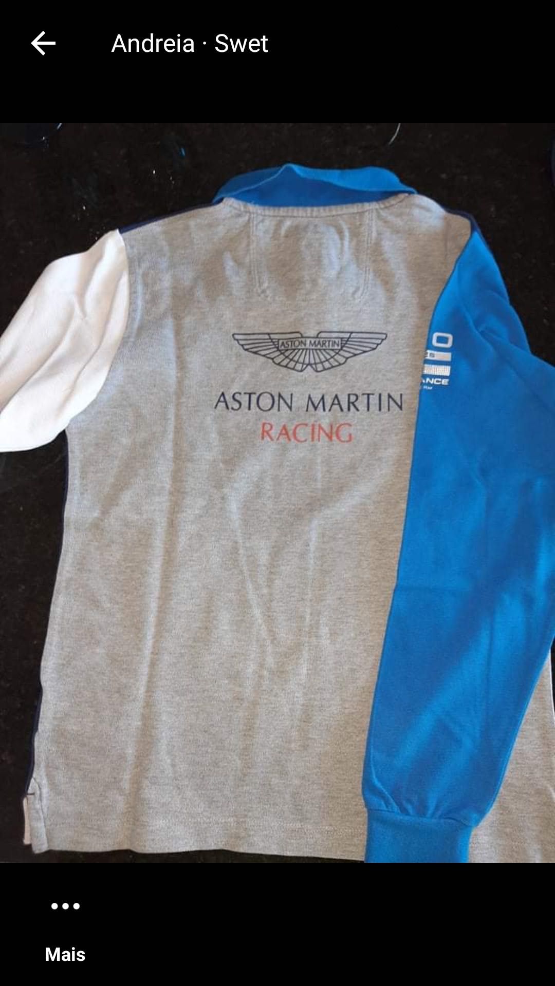 Polo Aston Martin 11/12 anos