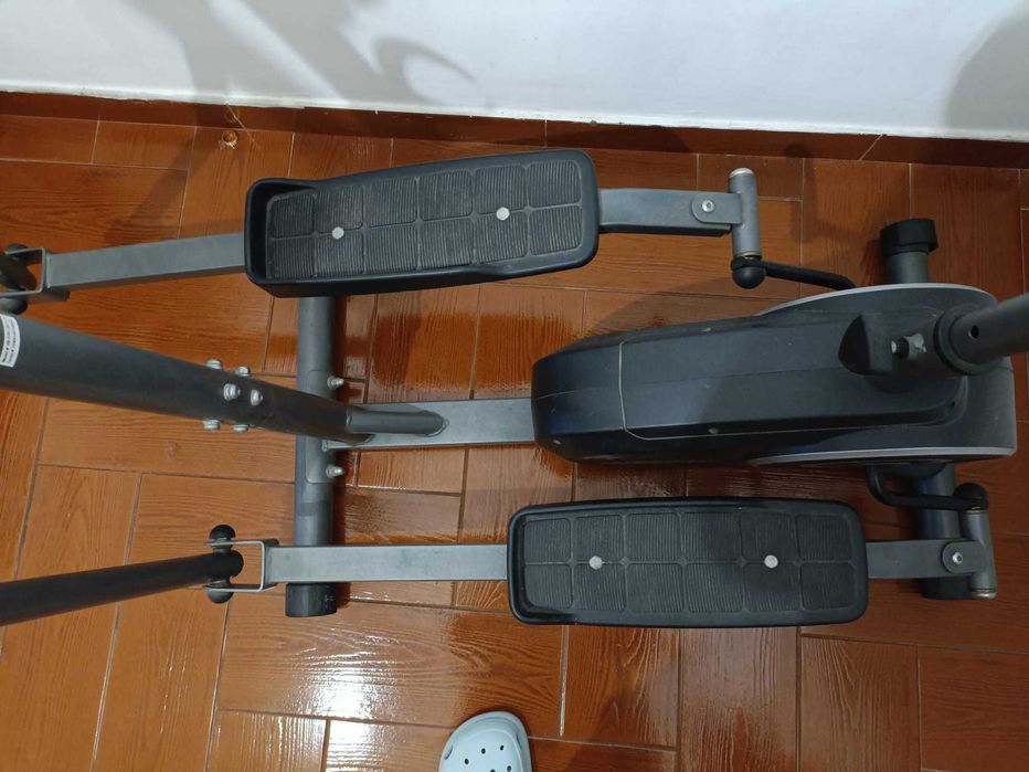 Bicicleta Elíptica Híbrida Fitness - com banco, 8 Níveis