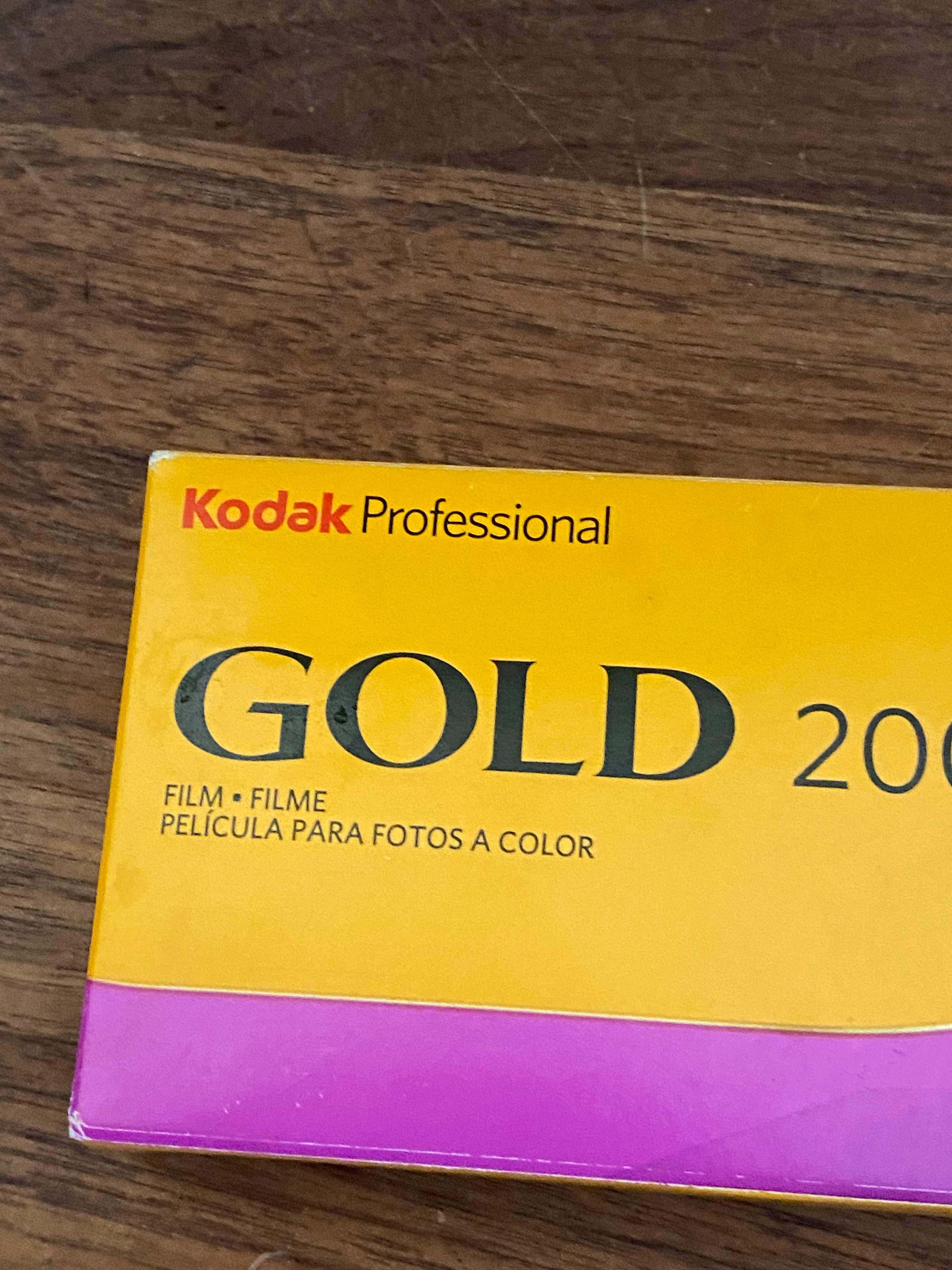 Kodak gold filmy średni format 120