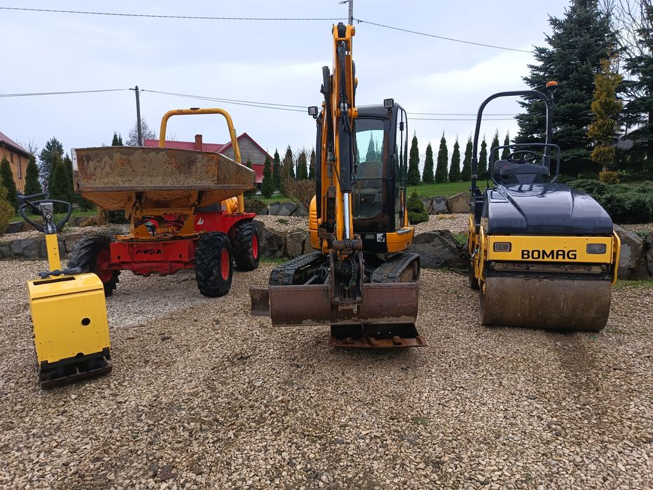 Wynajem bobcat miniładowarka wypożyczalnia maszyn budowlanych