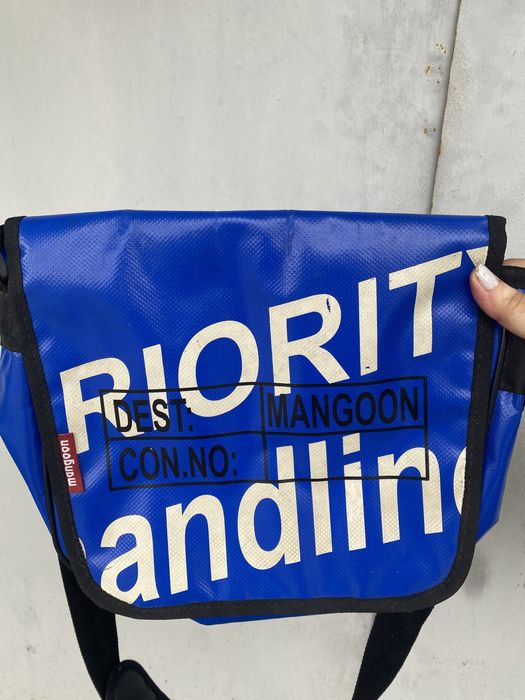 Сумка в синем цвете