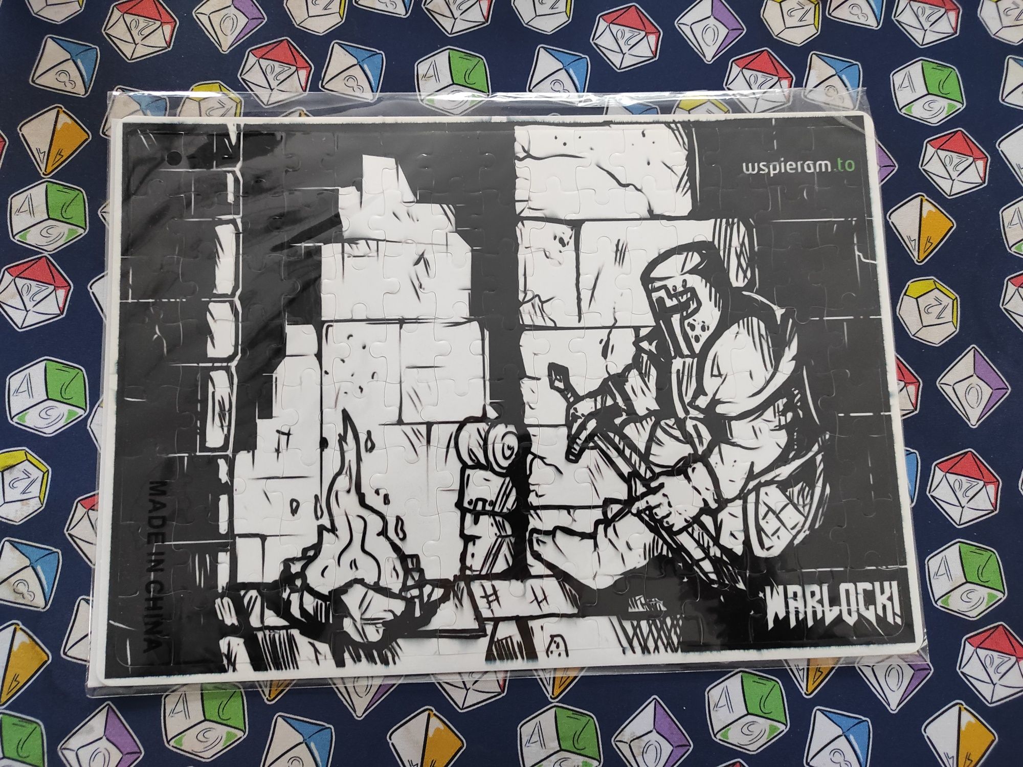 Puzzle Warlock edycja wspieram to