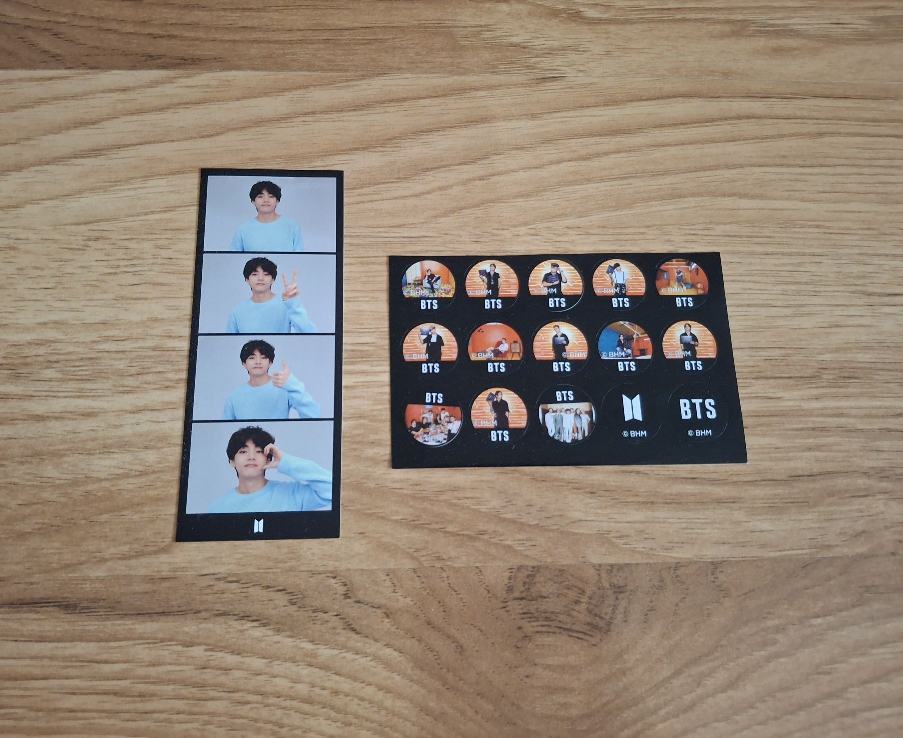 BTS album Proof Compact edition, Taehyung Funko POP!, poduszka, klisza