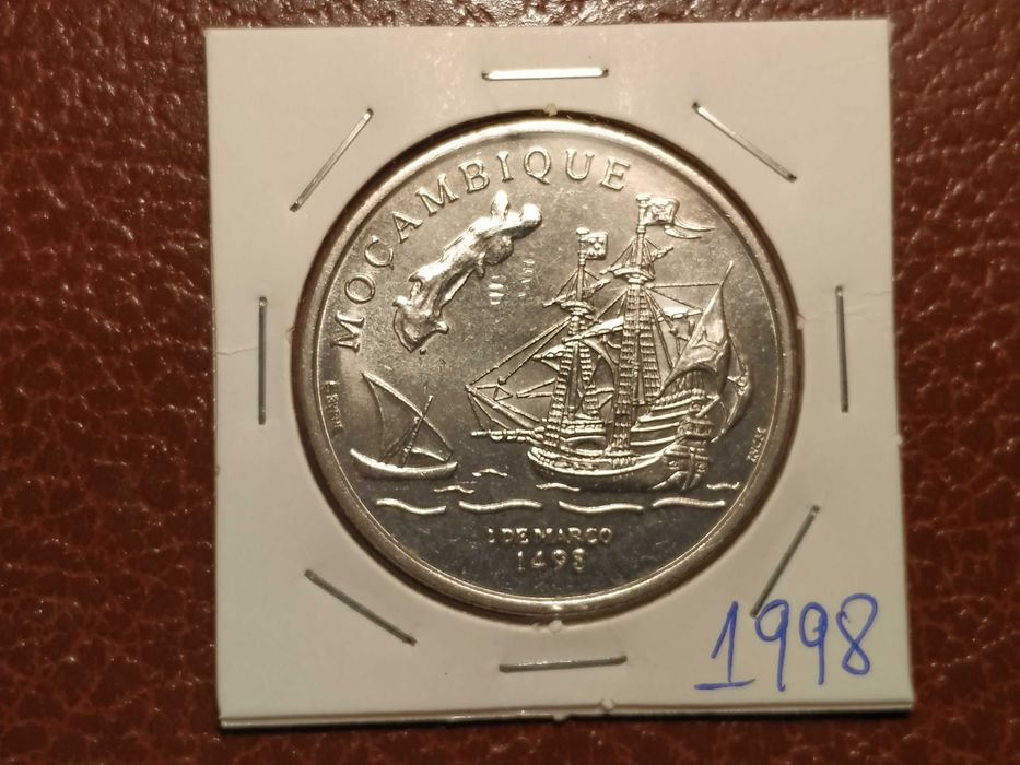 975 moeda de 200 escudos de 1998 Moçambique - Portugal