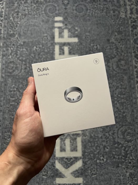 Розумне кільце Oura Ring 4 Brushed Silver