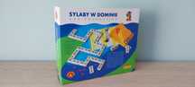 Gra edukacyjna sylaby w dominie