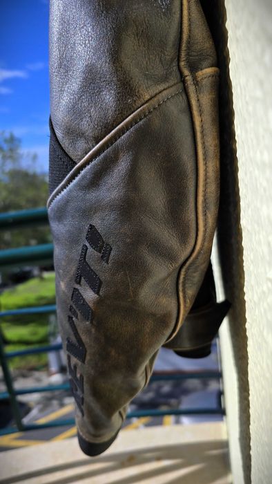 Casaco Moto REV´IT! Parallax (Pele/Tecido), Castanho, Tamanho S