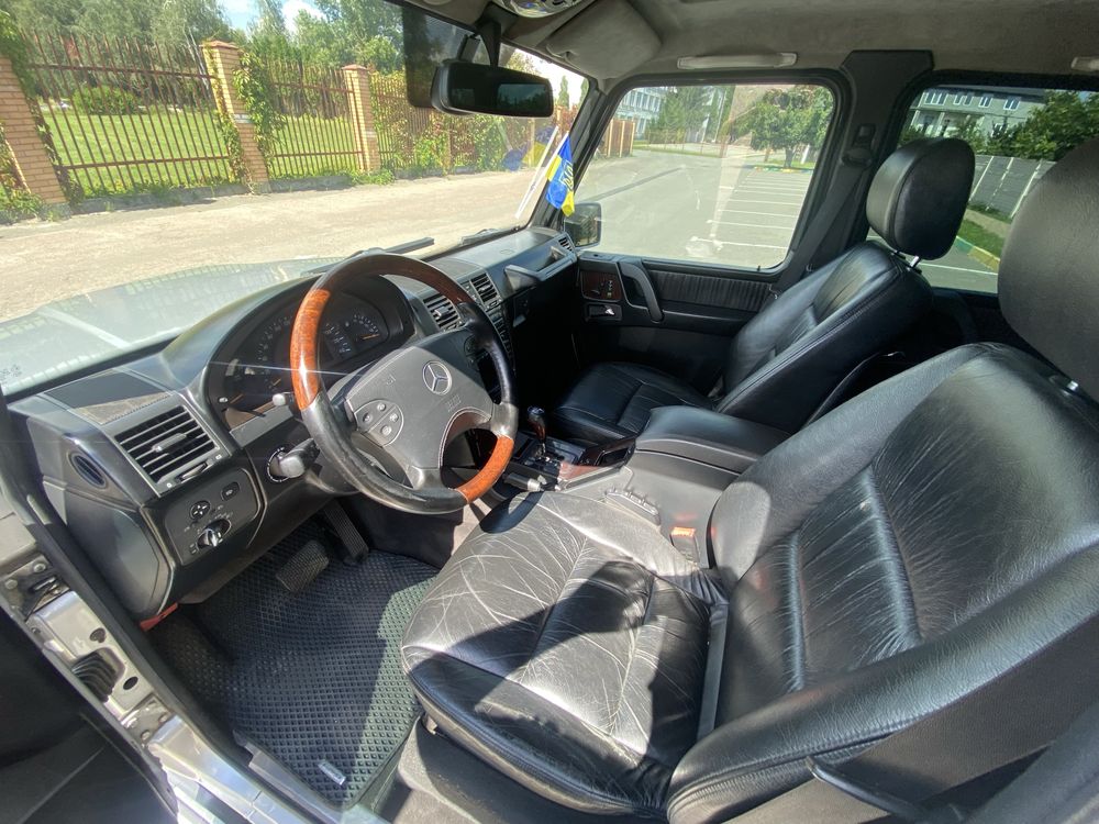 Продам Mercedes G500 AMG 2002 год w463 официал газ/бензин идеал!