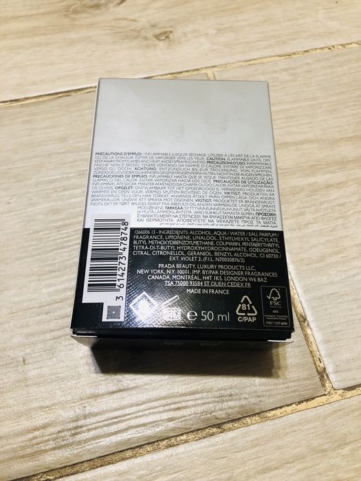 Духи Prada Luna Rossa Eau de Toilette Оригинал