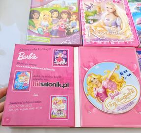 Kolekcja DVD bajek Barbie + GRATIS