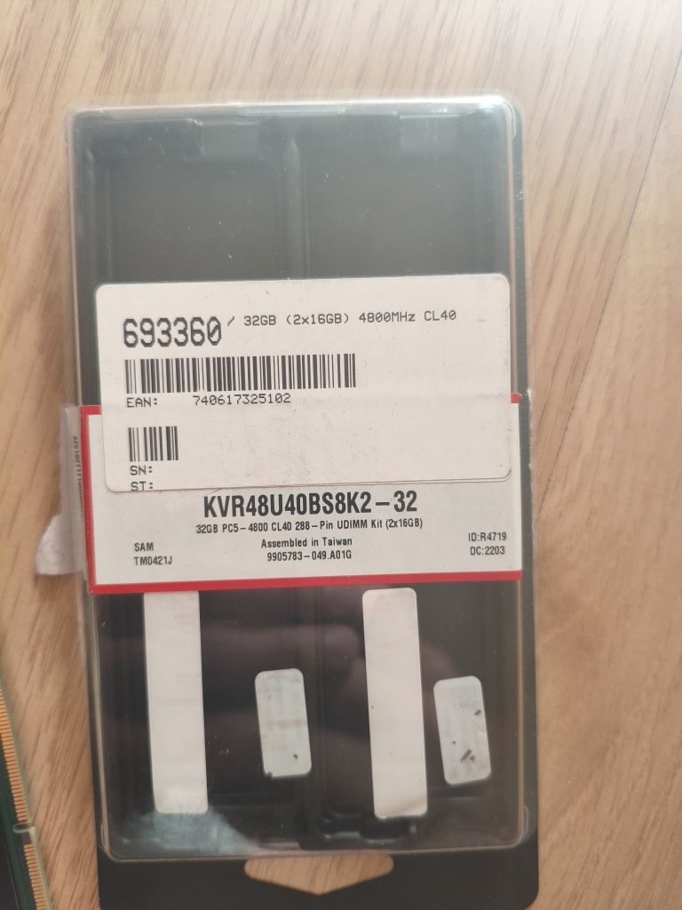 Pamięć RAM Kingston 32GB DDR5 2x16GB