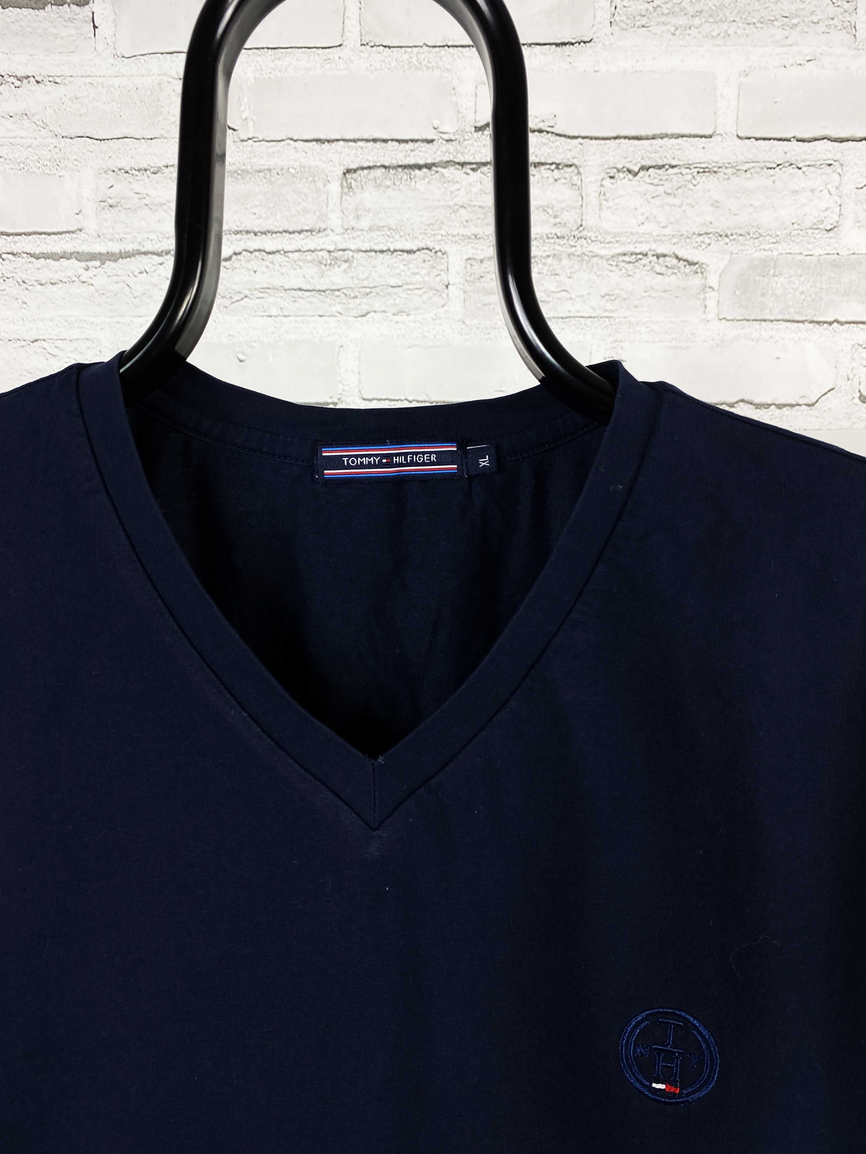 TOMMY HILFIGER T-Shirt Koszulka Damska Bawełniana Rozmiar_XL_