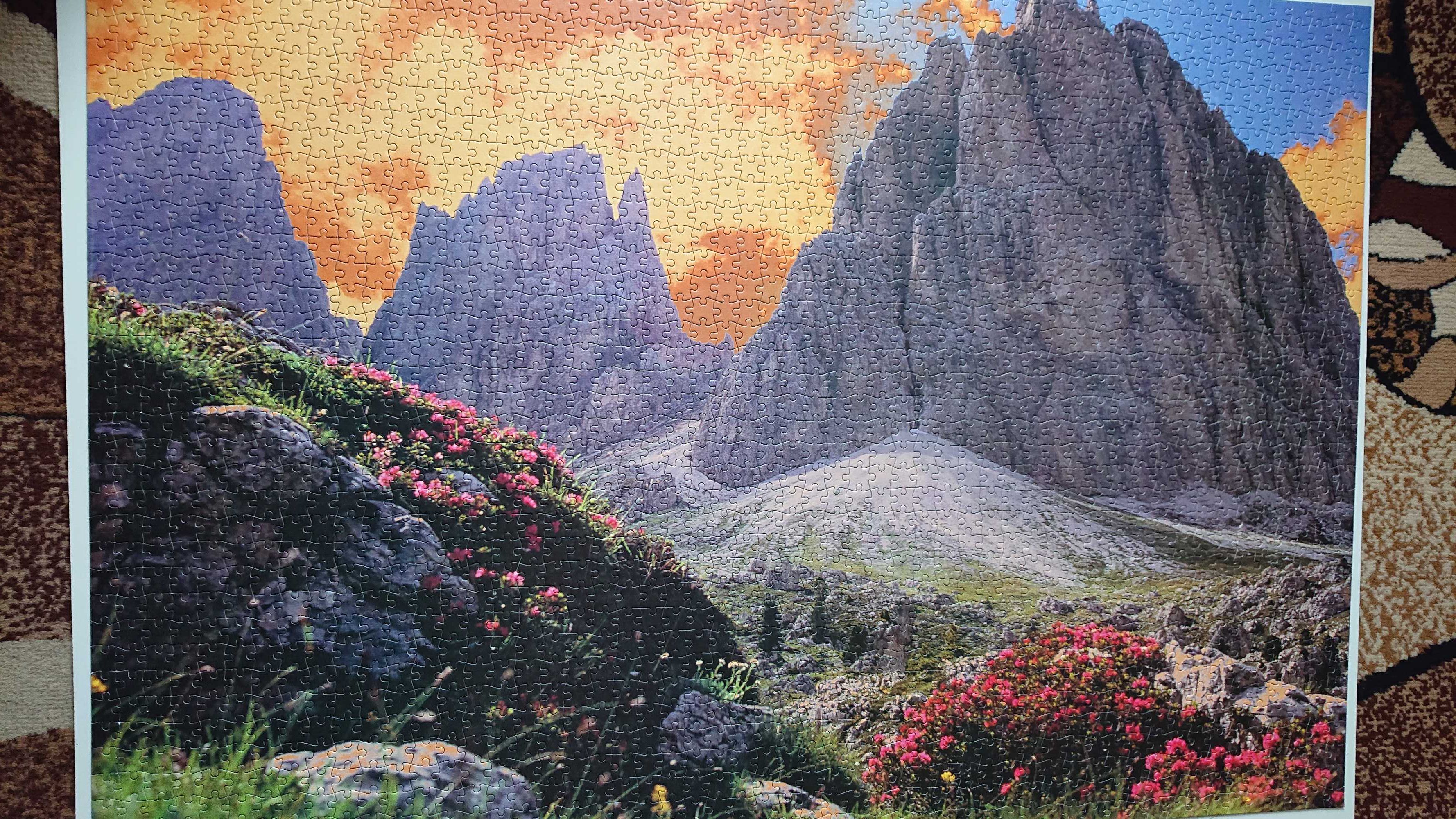 Puzzle "Val Gardena, Włochy" 2000 Elemntów