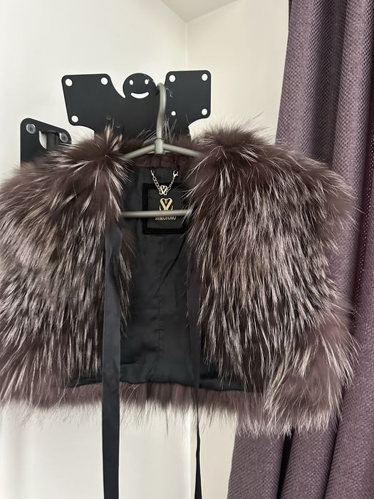 Жилет із череобурки