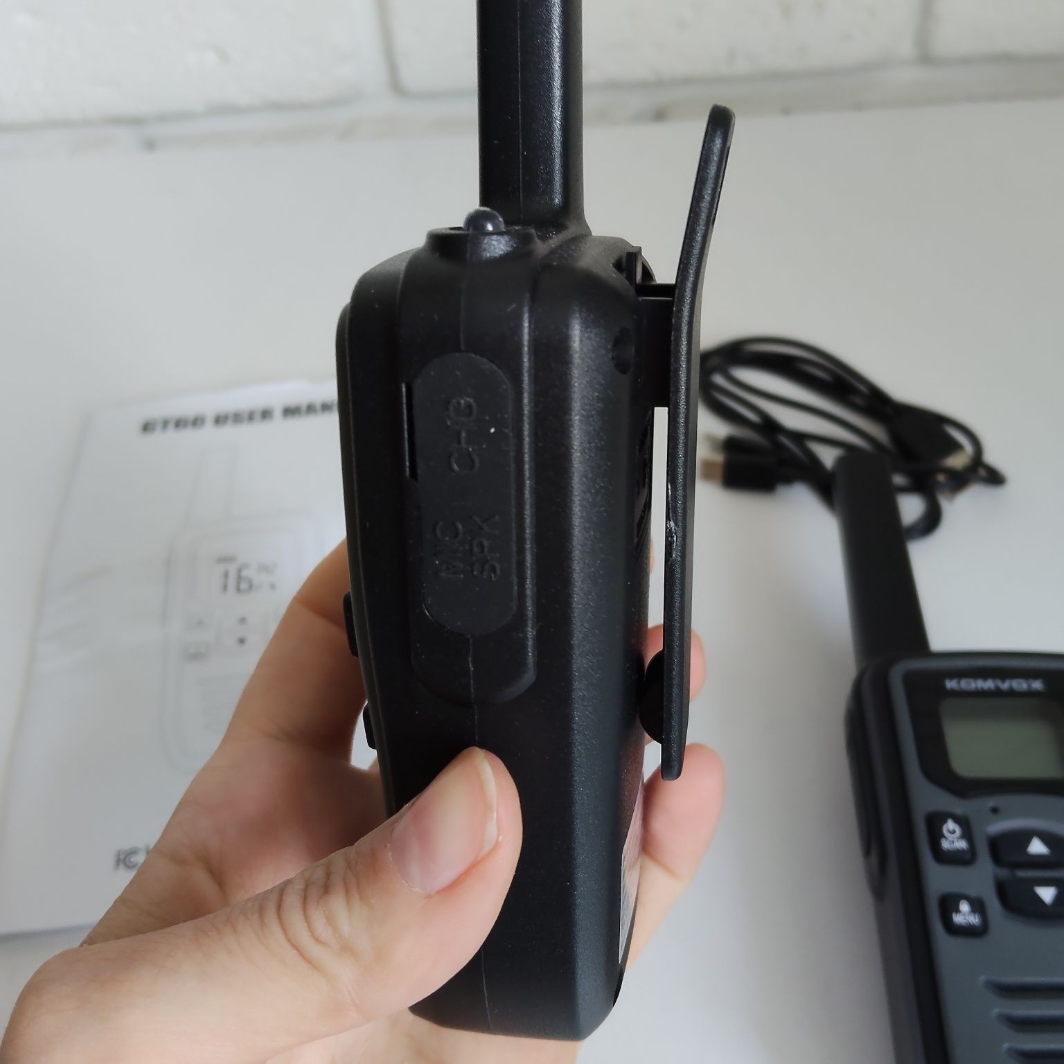 Комплект рацій KOMVOX GT60 (дві радіостанції)