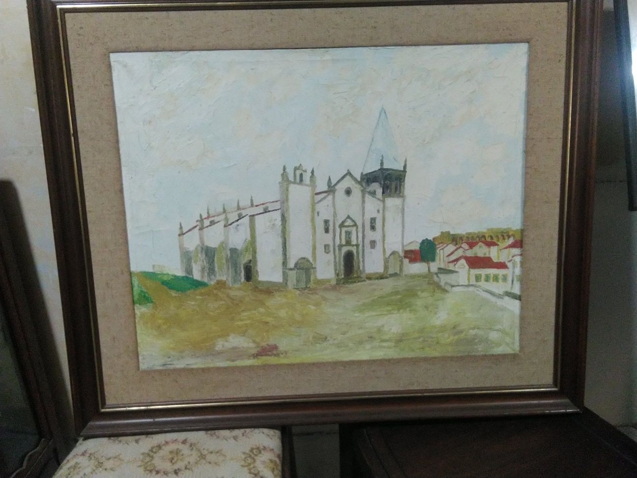 Quadro pintado a óleo