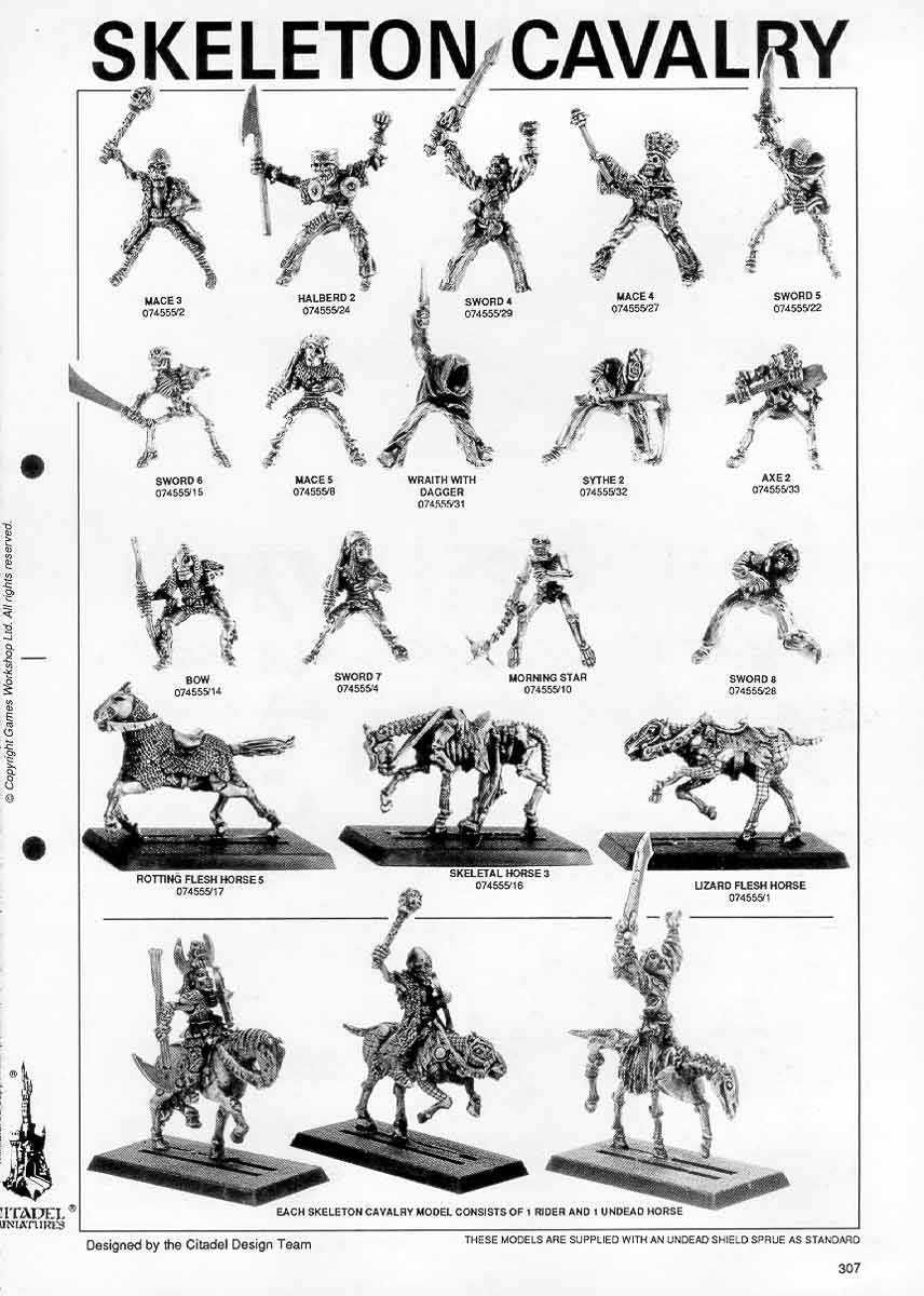 Warhammer Fantasy Battle: Undead, Skeleton Cavalry, 11