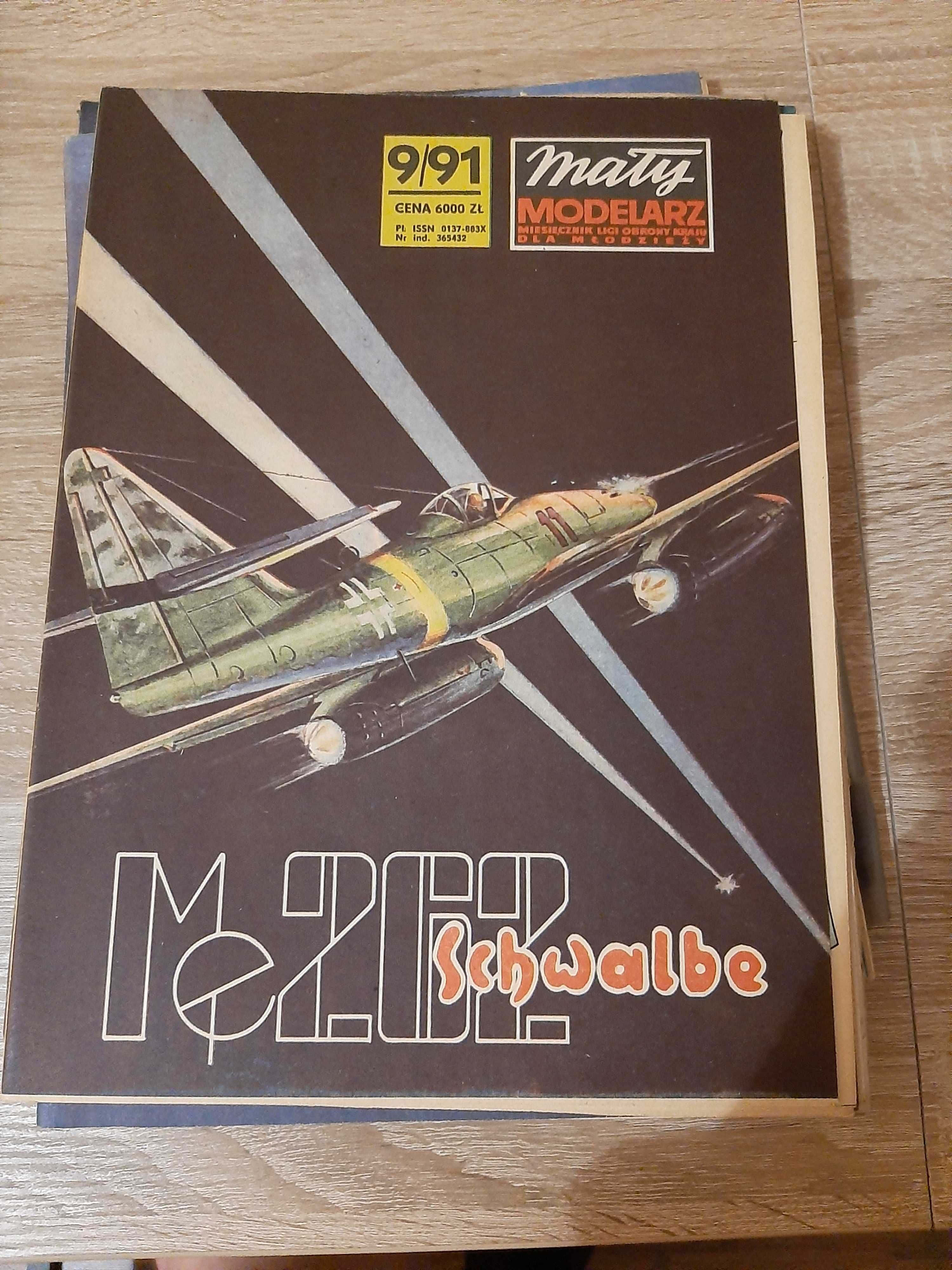 Mały modelarz 9/91. Me 262 Schwalbe