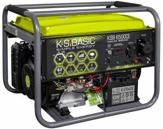 Генератор бензиновий BASIC 6500C