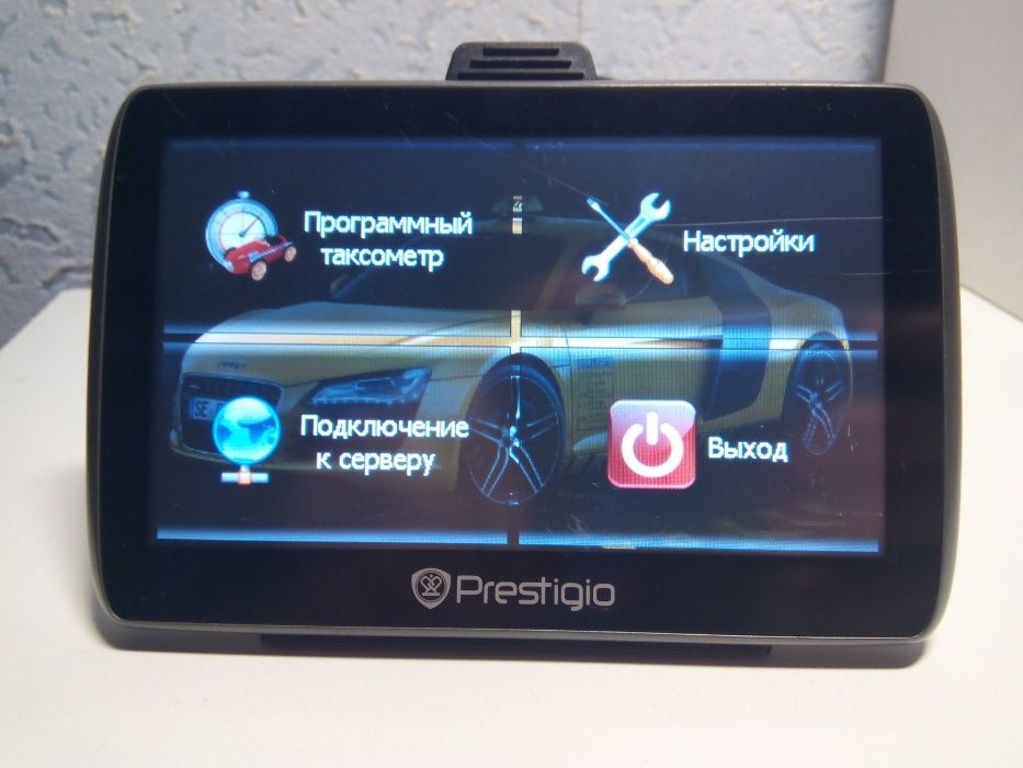 Prestigio Geovision 5000 навігатор з таксометром і новими картами 2025