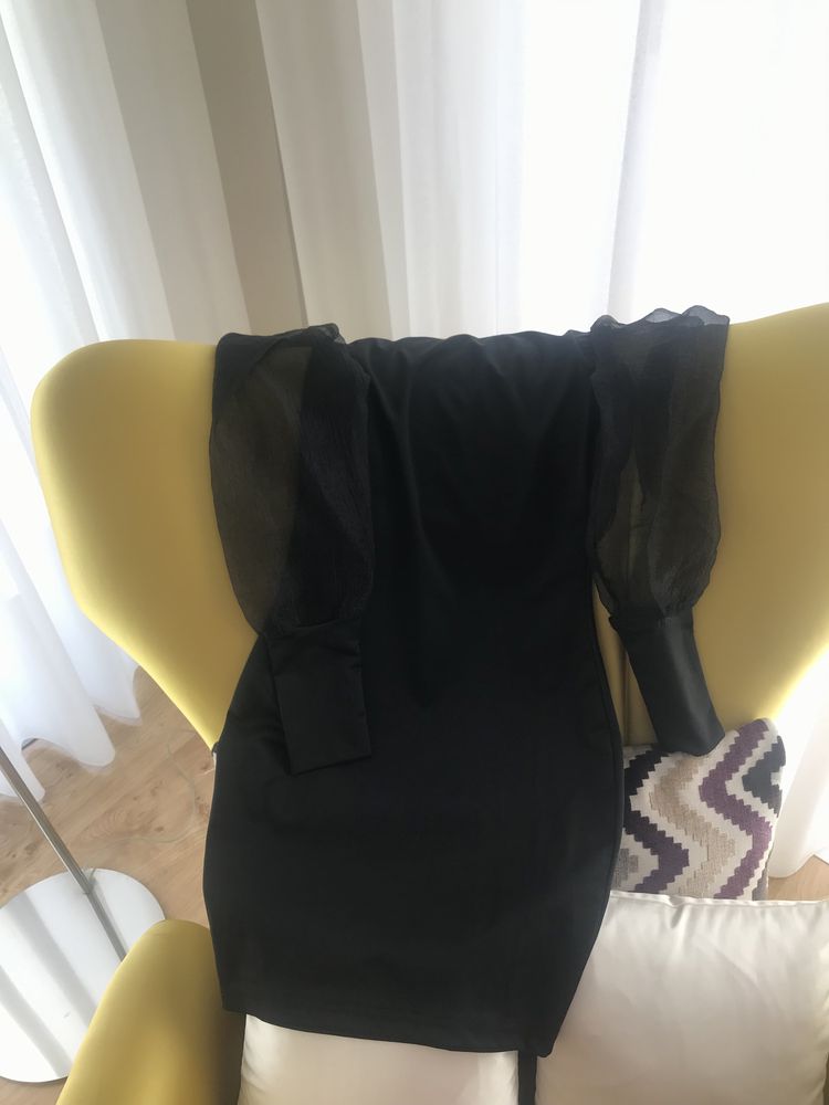 Vestido preto sahoco