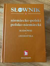 Słownik niemiecko polski /polsko niemiecki +rozmówki +gramatyka nowy