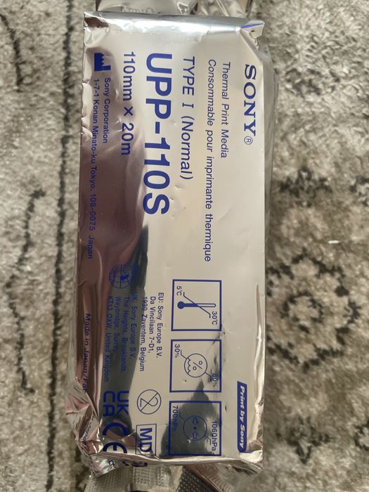 Фотопапір SONY для УЗД прінтера