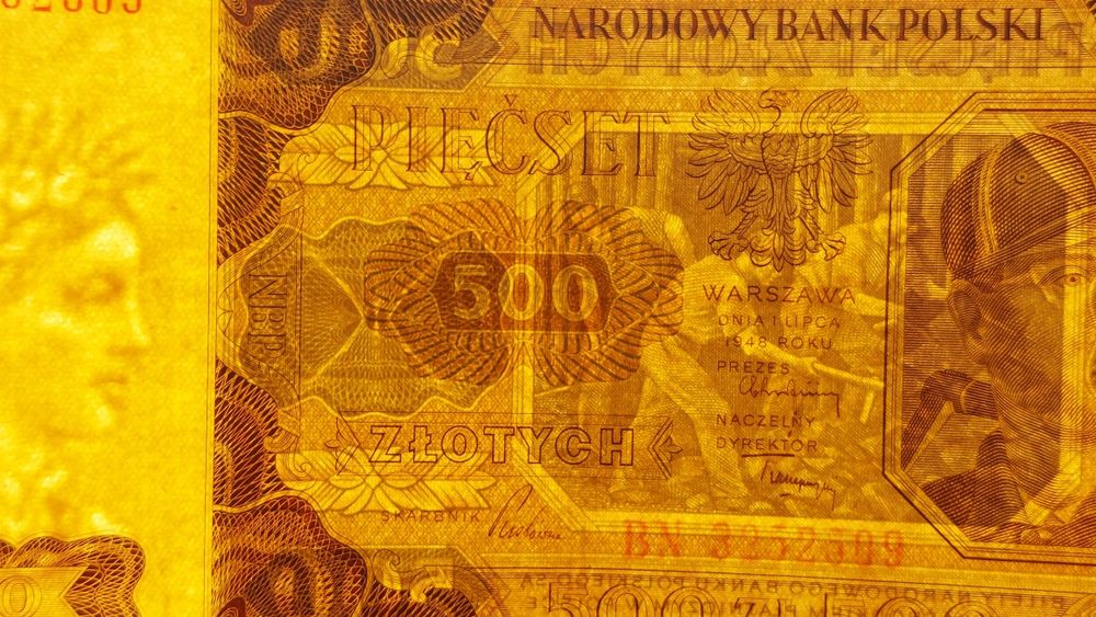 500 złotych 1948 UNC seria BN stan 1, 500 zł 1948r okazja rzadkość!