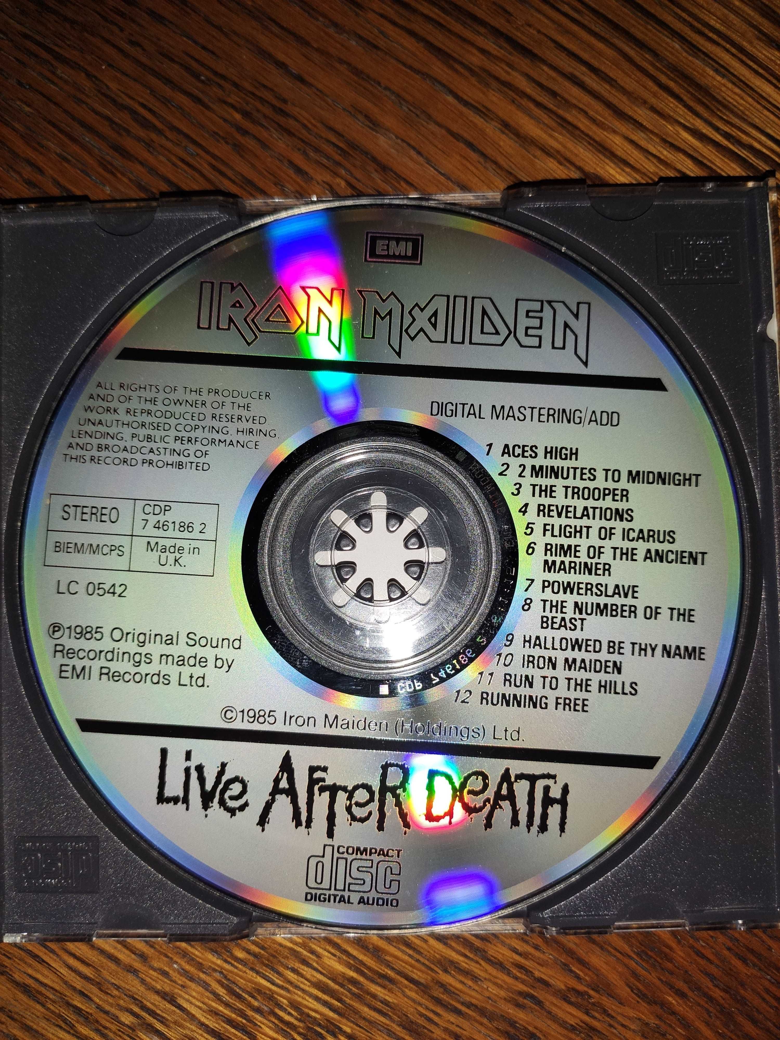 Iron Maiden - Live after death, CD 1990, EMI UK