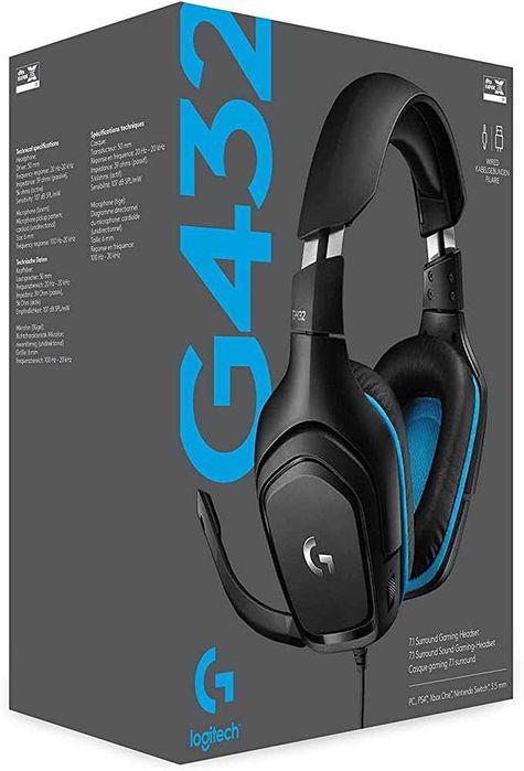 Słuchawki Logitech G432 Gaming Headset