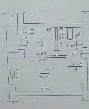 Продам 1кім в Центрі