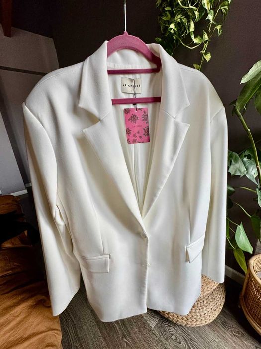 Marynarka Le Collet TUYA white, rozm.L