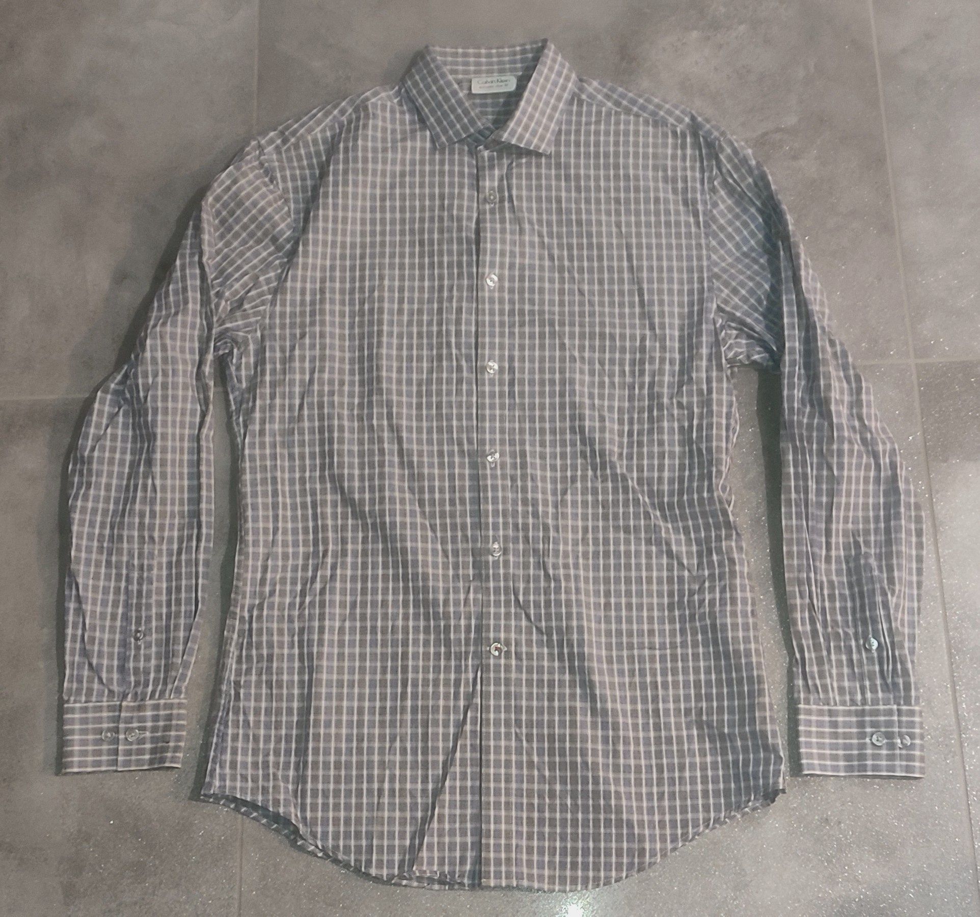 Koszula Calvin Klein r. 15 / M Slim fit NOWA