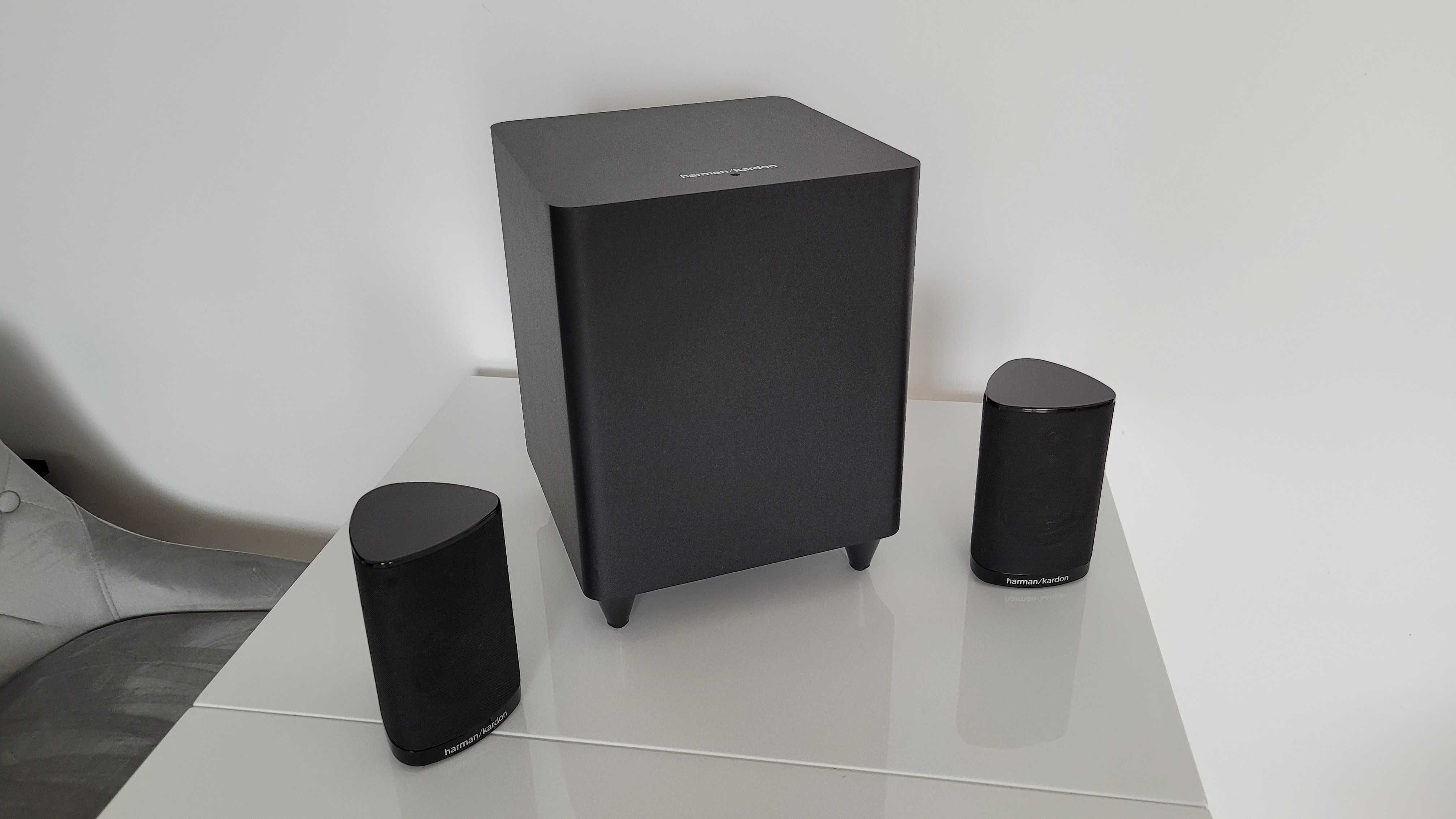 Harman/Kardon Subwoofer HKTS 160SUB/230 + 2 kolumny satelitarne HKTS 5