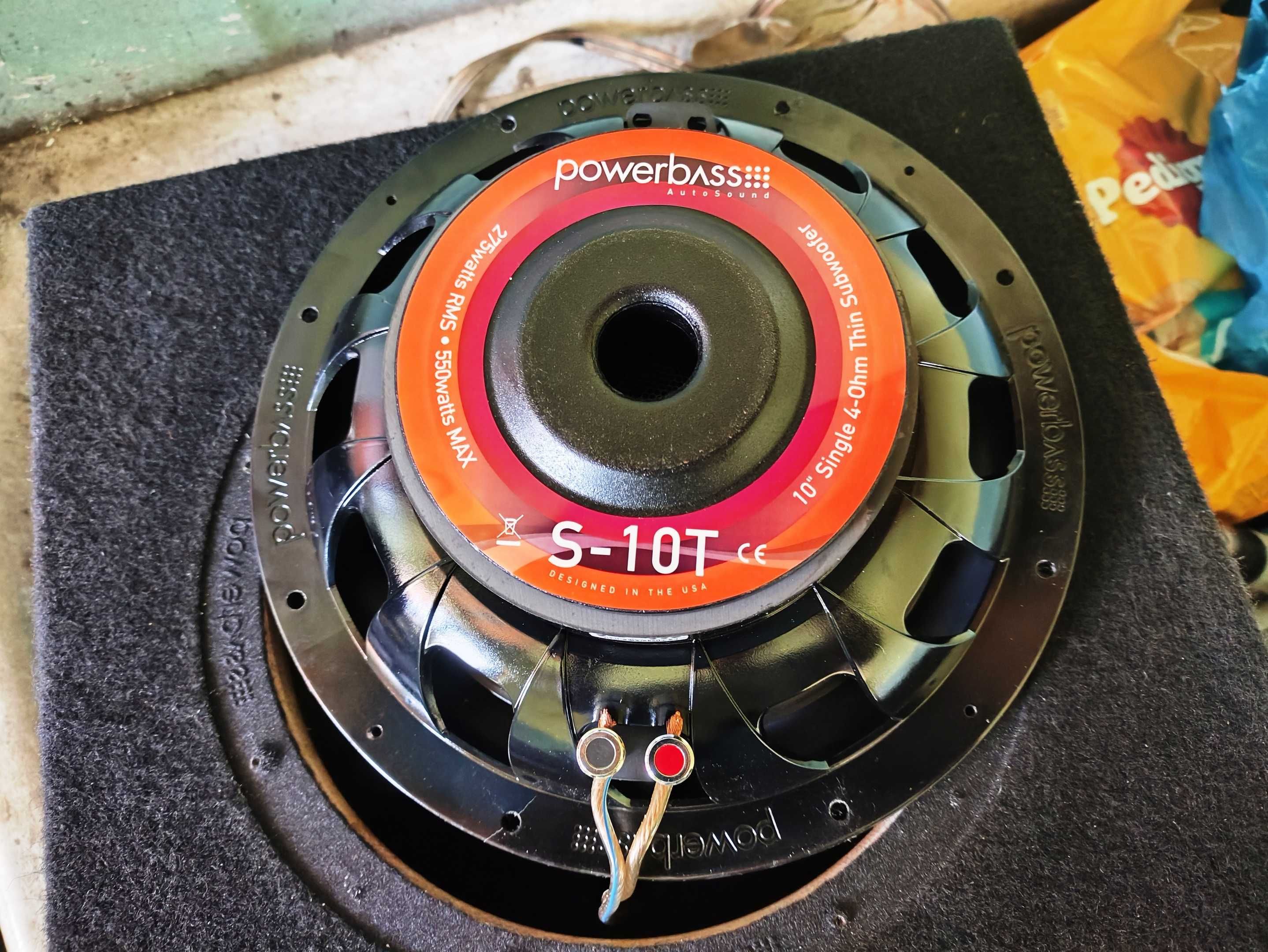 Skrzynia basowa bassowa tuba Powerbass S-10T, Wysyłka darmowa!