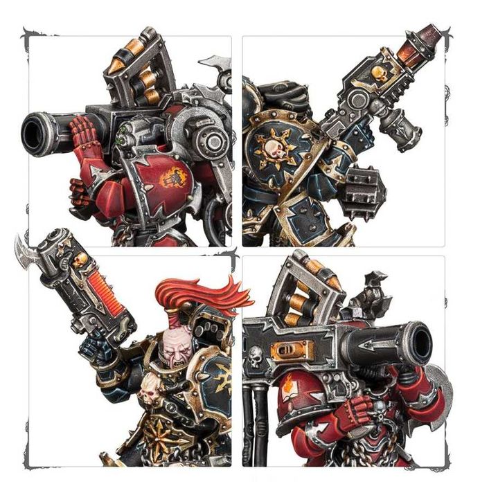 Warhammer 40000 Chaos Space Marines Havocs