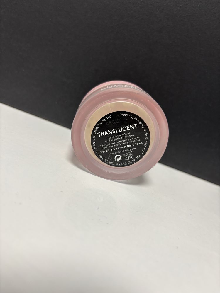 One Size Ultimate Blurring Setting Powder – wygładzający sypki puder