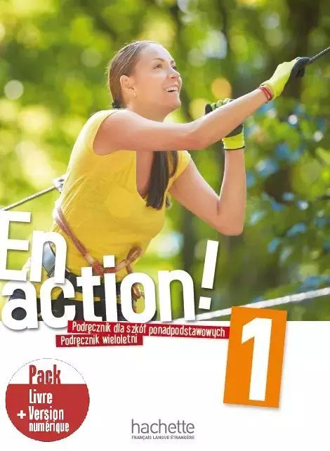 En Action 1. Podręcznik + Kod (Podręcznik Online) Hachette Livre