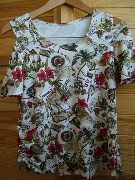 Блузка кольорова для вагітних