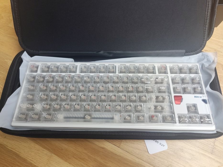 QwertyKeys Hex80 klawiatura hall effect