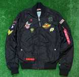 Продам бомбер Alpha industries(продажа с лентой и колпачками)