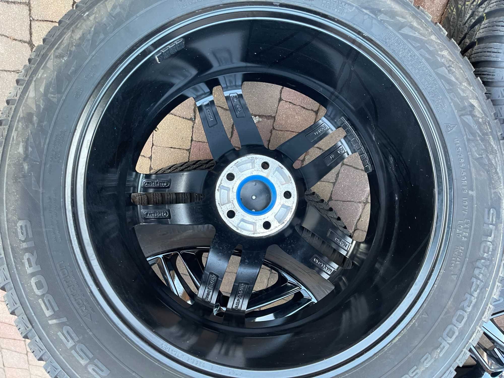 3750. Alufelgi 19" 8J ET45 5x112 Mercedes W213 Audi A6 czarny połysk